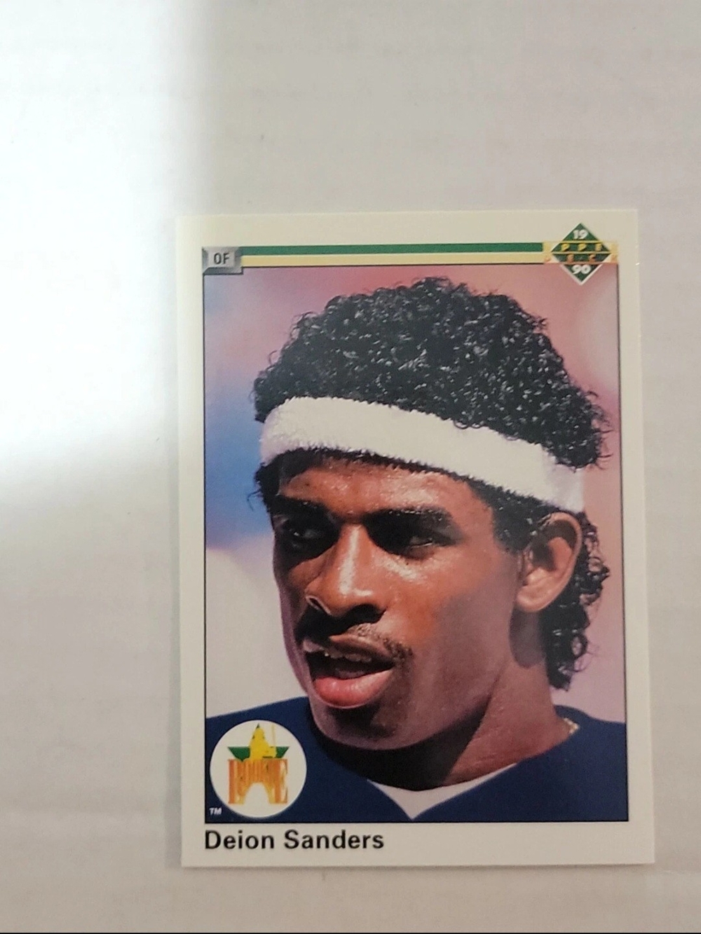 Deion Sanders Baseball Card